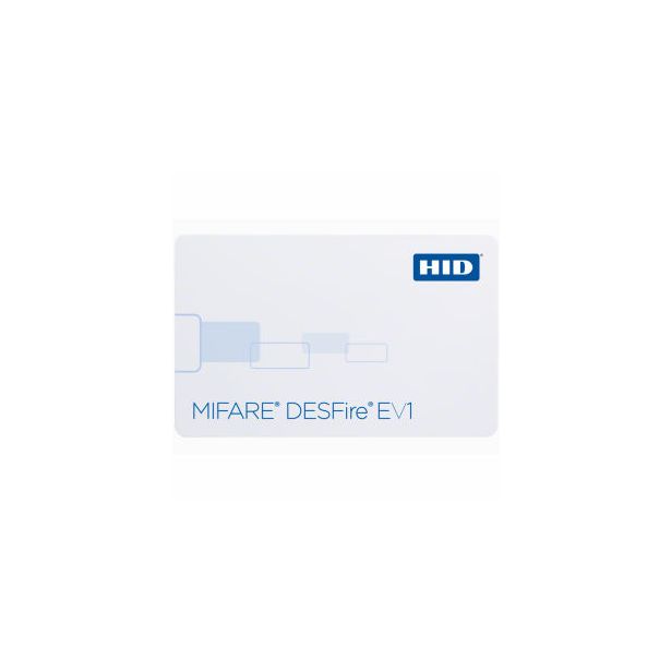 HID Global Corp 1457CNGGNNN | Composite Hid Desfire Ev1 8K / Proximity, F-Gloss, B-Gloss