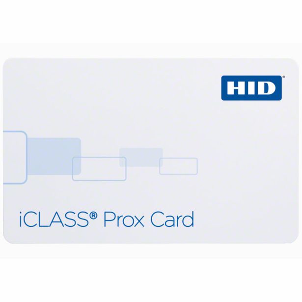 HID Global Corp 2120BG1MVM | Composite iCLASS Proximity 2K/2, F-Gloss, B-Gloss