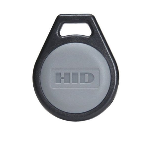 HID Global Corp 5266PNNN | Seos Keyfob 8K, F-Black with Hid Artwork, B-Black