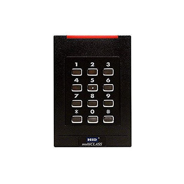 HID Global Corp 921PBNNEK20000 | Proximity Card Reader with Keypad Single Gang