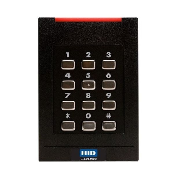 HID Global Corp 921PBNNEKE0000 | Proximity Card Reader with Keypad Single Gang
