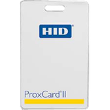 HID Global Corp 1326LGSSV | Proxcard Ii Card, Low Frequency (125Khz) Hid, Front: White PVC with Gloss Finish, Back: Base with Molded Hid Logo