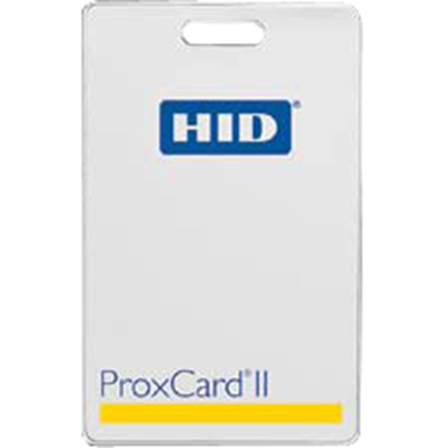 HID Global Corp 1326LSSMV | Proxcard Ii Card, Prog, Low Freq (125Khz) Hid, Front: Proxcard Ii Artwork - Vinyl with Matte Finish, Back: Base with Molded Hid Logo, Seq Match Encoded/Print, Vertical Slot Punch