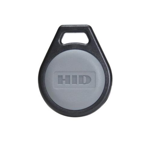 HID Global Corp 1346LNSAN | Proxkey Iii Keyfob, Prog, Low Frequency (125 Khz), Front: Black with Grey Insert, Back: Std, Seq Match Encoded/Print