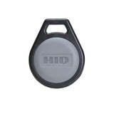 HID Global Corp 1346LNSAN | Proxkey Iii Keyfob, Prog, Low Frequency (125 Khz), Front: Black with Grey Insert, Back: Std, Seq Match Encoded/Print