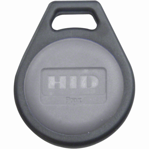 HID Global Corp 1346LNSCN | Proxkey Iii Keyfob, Prog, Low Frequency (125 Khz), Front: Black with Grey Insert, Back: Std, R&Om Encoded/Non-Match Seq Print