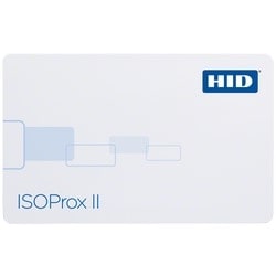 HID Global Corp 1386NGGSV | Isoprox Ii Card, PVC, Front: White PVC with Gloss Finish, Back: White PVC with Gloss Finish