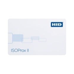 HID Global Corp 1386LGGMVSPEC | Access Control Proximity Card, Programmed, Sequential Matching Encoded/Printed, Vertical Slot Punch, 3.37" Length X 2.125" Width X 0.03" Thickness, Plain White Pvc, Gloss