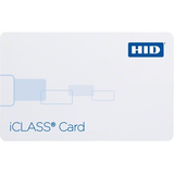 HID Global Corp 2000CGGNN | Iclass Card, 2K Bits (256 Bytes) with 2 App Areas, Unprogrammed, Front: Plain White Gloss Finish, Back: Plain White Gloss Finish, No Print Card Numbering, No Slot Punch