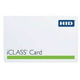 HID Global Corp 2004PGGMB | Iclass Card, 32K Bits (4K Bytes) App Areas 16K/16/16K/1, Programmed with Std Iclass Access Control App, Front: Plain White Gloss Finish, Back: Plain White Gloss Finish, Sequential Matching Encoded/Print, No Slot Punch