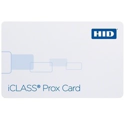 HID Global Corp 2020BGGANA | iCLASS Proximity Card, PVC, 2K Bits (256 Bytes) with 2 App Area
