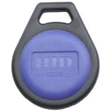 HID Global Corp 2050PNNMN | Iclass Key, 2K Bits (256 Bytes) with 2 App Area, Prog Iclass Only, Front: Black with Blue Insert, Seq Match Encoded/Print