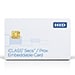 HID Global Corp 2080HPMSMV | Iclass Clamshell Card, 2K Bits (256 Bytes) with 2 App Areas, Prog with Sio & Std Iclass Access Control Application, Front: White Vinyl with Matte Finish, Back: Base with Molded Hid Logo, Seq Match Encoded/Print, Vertical Slot
