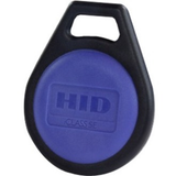 HID Global Corp 3250PNNMN | Iclass Se Key, 2K Bits (256 Bytes) with 2 App Areas, Prog with Sio, Front: Black with Blue Insert Seq Match Encoded/Print