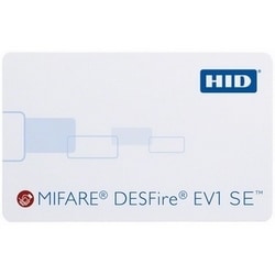 HID Global Corp 3700CVGGNN | Credentials, Cards, Hid Desfire Ev1 8Kb, Er Prog, F-Gloss, B-Gloss, No, No Slot