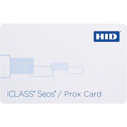 HID Global Corp 5106RGGBNB | Composite Iclass Seos Prox Contactless Smart Card 8K, Prog Seos/Prox, F-Gloss, B-Gloss, Laser Seq Non-Matching Seos, No Slot, Laser Seq Non-Matching Prox
