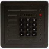 HID Global Corp 5355ABK00 | Proximity Card Reader, 10 To 28.5 Volt Dc, 5" Width X 5" Height X 1" Thk, Beige, With Keypad, Terminal Strip