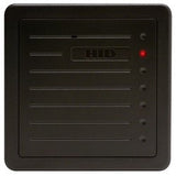 HID Global Corp 5355AGN00 | Proximity Card Reader, Versatile, 8" Read Range, 125 Kilohertz, 00 Configuration, 10 To 28.5 Vdc, 5" Length X 5" Width X 1" Height, Polycarbonate, Charcoal Gray