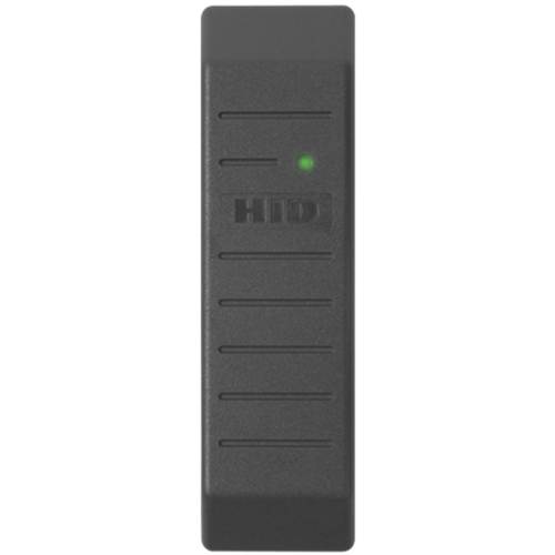 HID Global Corp 5365E1P00 | Finished Wall Reader, Miniprox Wiegand, Designer Black, Cable, Lead Free