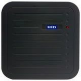 HID Global Corp 5375AGN00 | Proximity Card Reader, Long Range, 24" Read Range, 125 Kilohertz, 00 Configuration, 12/24 Vdc, 11.8" Length X 11.8" Width X 1" Height, Polycarbonate, Charcoal Gray
