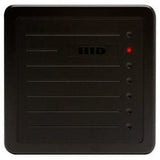 HID Global Corp 5455BGN00 | Proximity Card Reader, Versatile, 8" Read Range, 125 Kilohertz, 00 Configuration, 5 To 6 Vdc, 5" Length X 5" Width X 1" Height, Polycarbonate, Charcoal Gray