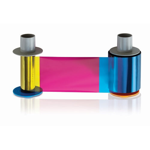 HID Global Corp 84050 | Id Card Printer/Encoder Ribbon, Yellowith Magenta/Cyan, 750 Image Per Roll, For Fargo Hdp5000 Printer/Encoder