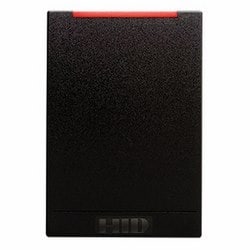 HID Global Corp 920NHRNEKE032Y | pivCLASS Reader, R40-H, Wall Switch, Elite Keyset, 1 Beep, Black