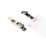HID Global Corp EL-STRAP-2 | Easylobby, Visitor Management, Garment Friendly Strap Clips (500)