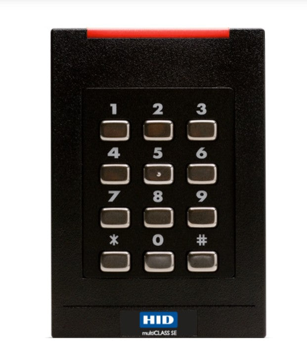 HID 921PMNNEKEA10C | multiCLASS SE RPK40, Contactless Smart Card Reader, Wall Switch keypad