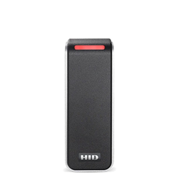 Hid - Usa 20NKS-03-01TEAD | Signo Reader 20, Contactless Smartcard Reader, Multi-Technology, Mobile Ready, Mullion Mount, Black/Silver, Pigtail