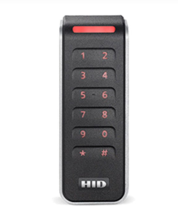Hid - Usa 20KHNKS-03-00059X | Signo 20K PIV Reader with keypad, Black/Silver, Pigtail