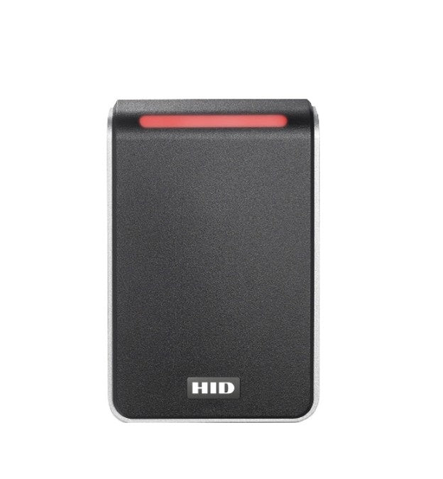 Hid - Usa 40NKS-00-01Y1VX | Signo Reader 40, Contactless Smartcard Reader, Multi-Technology, Mobile Ready, Wall Switch Mount, Black/Silver, Pigtail