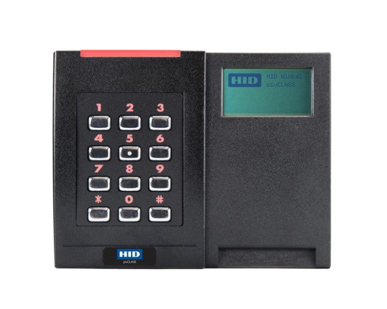 HID 900PHPNEK000UH | pivCLASS RPKCL40-P Smart Card Reader with LCD