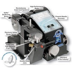 HPC Inc H-1200CMB | Key Machine, Original Blitz, 120 Volt AC, 60 Hertz, 4.2 Ampere, 1/3 HP, 12" Width x 14" Depth x 9" Height