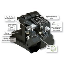 HPC Inc H-6666HQT | Key Duplicator, Automatic, 120 Volt AC, 60 Hertz, 4.2 Ampere, 1/3 HP, 12" Width x 16" Depth x 11" Height