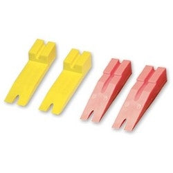 HPC Inc H-AW-34 | Car Opener Auto Wedge, Ultimate, 3/4" Thickness, Orange, 2 each per Pack