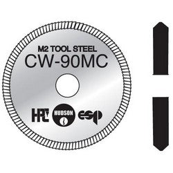 HPC Inc H-CW-90MC | Key Machine Cutter, Best, Falcon, Arrow, Eagle and Interchangeable Core Cylinder, 90 Degree, 0.375" Hole, Steel, For Blitz, Switch Blitz