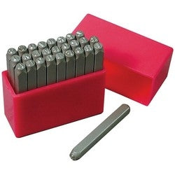 HPC Inc H-HCF-1/8 | Stamp Tool Figure Set, 1/8" Character, Includes 0 Through 8 Number, 1/4" Shank