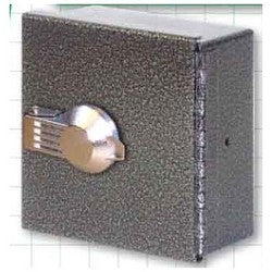 HPC Inc H-KEP-16-81 | Truck Key Keeper, Keyed Alike 15481, Charcoal Gray Baked Enamel, Heavy Gauge Steel, with Sheet Metal Screw, 7-Pin Tubular Lock, 2 Key
