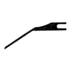 HPC Inc H-P-3 | Lock Pick Blade, Angled, Curved, 0.035" Thickness