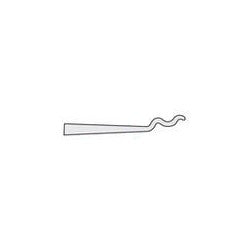 HPC Inc H-SSP-11 | Lock Pick, 2-Wave Tapered, 0.022" Thickness, Stainless Steel