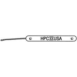 HPC Inc H-SSX-21 | Lock Extractor, Strong, Yet Flexible, Decline Double Bar, 0.02" Thickness, Stainless Steel