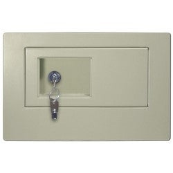 HPC Inc H-WS-100 | Lock Wall Safe, 475 Cubic Inch Inside Area, Heavy Gauge Steel, Texture Powder Painted, Neutral Sand