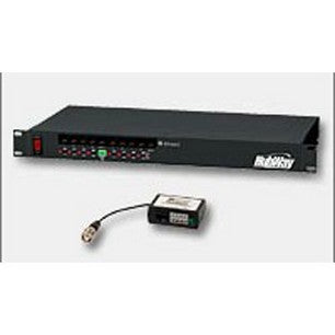 Altronix HUBWAY82D | 8 Channel Passive UTP Transceiver Hub with Integral Camera Power