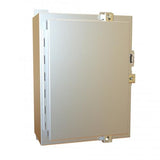 Hammond Manufacturing 1418N4S16M10 | NEMA 4X Wallmount Enclosure with Panel, 36" x 30" x 10", 316 Stainless Steel