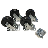 Hammond Manufacturing 1425BH | Caster Kit, 4 Pack, 1050 lb Load Rating