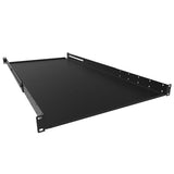 Hammond Manufacturing ADSU2536BK | 1U Adjustable Telescoping Solid Shelf, 25"-36" Depth