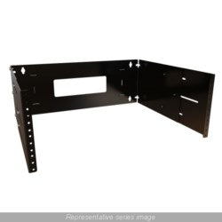 Hammond Manufacturing APB19010BK1 | 6U Adjustable Wall Bracket, 12"-18" Depth