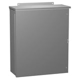 Hammond Manufacturing C3R181810HCR | Type 3R Hinge Cover Enclosure, 18" x 18" x 10", Galvanized/Gray