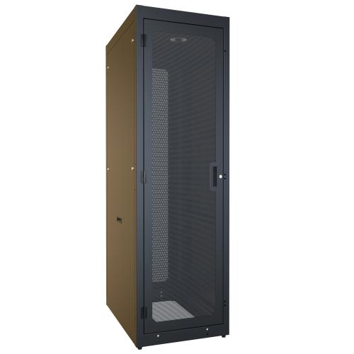 Hammond Manufacturing C4RR247336SBK1 | 42U C4RR Server Cabinet Assembly, 24"W x 36"D